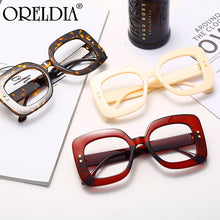 Load image into Gallery viewer, 2023 Latest Square Ladies Flat Glasses Classic Brand Design Men Glasses Trend Retro Glasses Frames Myopia Glasses Hot