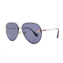 Load image into Gallery viewer, 2022  Brand Designer Female Rimless Sunglasses AViation Women Sun Glasses Gradient Shades Little bee Lens Ladies UV400 ray