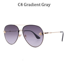 Load image into Gallery viewer, 2022  Brand Designer Female Rimless Sunglasses AViation Women Sun Glasses Gradient Shades Little bee Lens Ladies UV400 ray