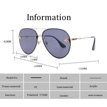 Load image into Gallery viewer, 2022  Brand Designer Female Rimless Sunglasses AViation Women Sun Glasses Gradient Shades Little bee Lens Ladies UV400 ray
