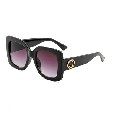 2023  Brand Designer Sunglasses Women Ladies Square Frame Bee Sun Glasses Red Green Colors Eyewear Oculos De Sol Gafas