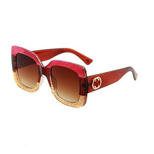 Carica l'immagine nel visualizzatore di Gallery, 2023  Brand Designer Sunglasses Women Ladies Square Frame Bee Sun Glasses Red Green Colors Eyewear Oculos De Sol Gafas