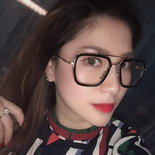 Load image into Gallery viewer, 2022 Luxury Steampunk Square Sunglasses Men Tony Stark Iron Man Sun Glasses Vintage Metal Frame Shades Eyeglasses UV400