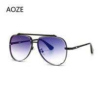 Load image into Gallery viewer, 2023  brand design Classic pilot Style Gradient lens Sunglasses Men Vintage Brand Design Drive Sunglasses UV400