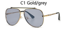 Load image into Gallery viewer, 2023  brand design Classic pilot Style Gradient lens Sunglasses Men Vintage Brand Design Drive Sunglasses UV400