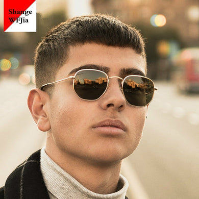 2023 Men Hexagon Sunglases Women Brand  Driving Shades Male Sunglasses For Men's Glasses Gafas De sol UV400