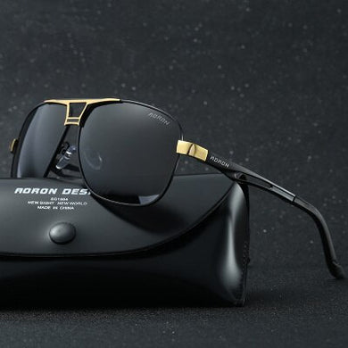 2023 Men's Alloy Polarized Mens Sunglasses Men Mirror Sun Glasses Square Goggle Eyewear Accessories For Men Female