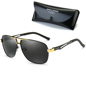 2023 Men's Alloy Polarized Mens Sunglasses Men Mirror Sun Glasses Square Goggle Eyewear Accessories For Men Female