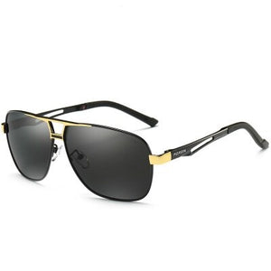 2023 Men's Alloy Polarized Mens Sunglasses Men Mirror Sun Glasses Square Goggle Eyewear Accessories For Men Female