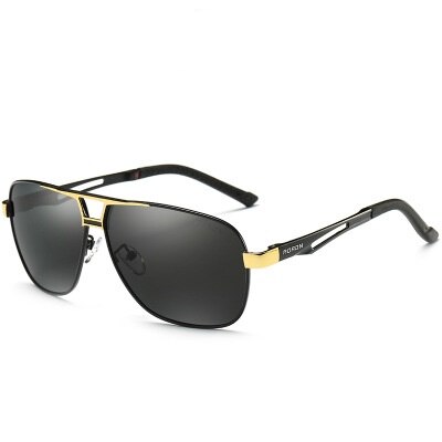 2023 Men's Alloy Polarized Mens Sunglasses Men Mirror Sun Glasses Square Goggle Eyewear Accessories For Men Female