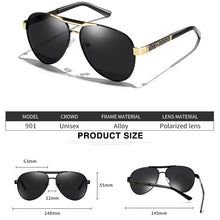 Load image into Gallery viewer, 2020 Mens Polarized Sunglasses for Sports Outdoor Driving Polaroid Sunglasses Men Pilot Metal Frame Sun Glasses Gafas De Sol
