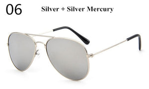 2023 Brand Children Goggle Girls Alloy Sunglasses Boys Girls Baby Child Classic Retro Cute Sun Glasses