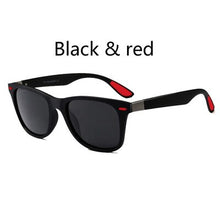 Carica l'immagine nel visualizzatore di Gallery, Square Retro Rivet Polarized Sunglasses UV400 Men's Glasses Classic Driving Sunglasses Oversized Sunglasses Men