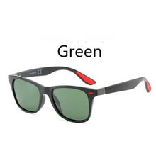 Carica l'immagine nel visualizzatore di Gallery, Square Retro Rivet Polarized Sunglasses UV400 Men's Glasses Classic Driving Sunglasses Oversized Sunglasses Men
