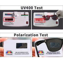Carica l'immagine nel visualizzatore di Gallery, Square Retro Rivet Polarized Sunglasses UV400 Men's Glasses Classic Driving Sunglasses Oversized Sunglasses Men