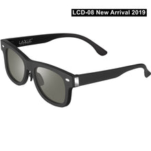 Carica l'immagine nel visualizzatore di Gallery, 2022 Occhiali da sole oscuranti regolabili Alimentatore solare dal design originale LCD, Dropship di fornitura diretta in fabbrica 
