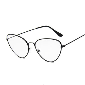 2022  Cat Eye Glasses Frame Women Brand Designer Cateye Optical Eyeglasses Ladies  Retro Clear Glasses