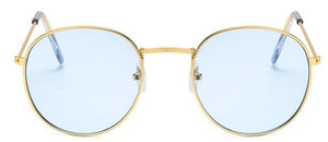 Occhiali da donna Montature da vista Montatura per occhiali rotondi in metallo Lenti trasparenti Occhiali Nero Argento Oro Vetro per occhi 