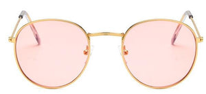 Occhiali da donna Montature da vista Montatura per occhiali rotondi in metallo Lenti trasparenti Occhiali Nero Argento Oro Vetro per occhi 