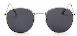 Occhiali da donna Montature da vista Montatura per occhiali rotondi in metallo Lenti trasparenti Occhiali Nero Argento Oro Vetro per occhi 