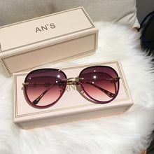 Load image into Gallery viewer, 2023 Diamond Sunglasses Female Brand Design Imitation Rhinestones Gradient Lens UV400 Pilot Sun Glasses Women Shades S316