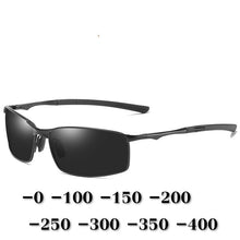 Load image into Gallery viewer, 2022  Diopter SPH 0 -0.5 -1 -1.5 -2 -2.5 -6.0 Finished Myopia Sunglasses Men Women Nearsighted Polarized Sunglasses Uv400 NX