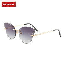 Load image into Gallery viewer, 2023 European and American Trendy Glasses, Frameless Trimmed Sunglasses, Metal Ladies Sunglasses 6625