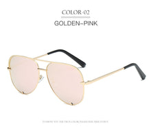 Load image into Gallery viewer, 2023 Brand Designer Ladies Pilot Sunglasses Women Men Goggle Gradient Sun Glasses For Female Mirror Shades UV400