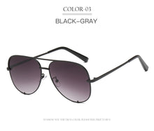 Load image into Gallery viewer, 2023 Brand Designer Ladies Pilot Sunglasses Women Men Goggle Gradient Sun Glasses For Female Mirror Shades UV400