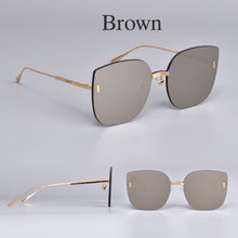 Load image into Gallery viewer, 2022   Korea Borderless design glasses  GM sunglasses women GENTLE  MODMO  men women Sunglasses  Polarized UV400 lens