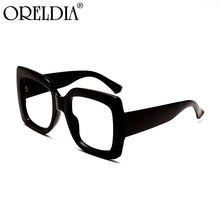Load image into Gallery viewer, 2023 Ladies Anti-Blue Light Glasses Retro Square Three-Color Big Frame Men&#39;s Flat Glasses Frame Myopia Glasses Hot
