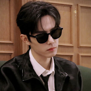 2023  Suitable for small face Sunglasses Acetate Polarized UV400 Oval Sunglasses GENTLE LANG  women men