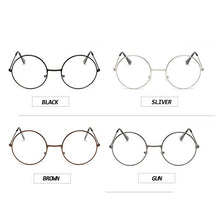 Load image into Gallery viewer, 2023 Fashionable Retro Glasses Without Diopter Round Glasses Metal Frame Unisex Eyeglasses Frames