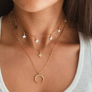 2020 New Female Fashion Crystal Heart Necklace Pendant Short Gold Chain Necklace Pendant Necklace Charm Gifts Girlfriends Gift