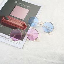 Load image into Gallery viewer, 2022  Metal Classic Round Frame Sunglasses Women/Men Alloy Mirror Sun Glasses Vintage Glasses Driving Eyewear Pink Glasses