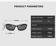 Load image into Gallery viewer, 2022  Polarized Sunglasses Men Brand Designer Square Sports Sun Glasses for Men Driving Fishing Black Frame Goggle UV400