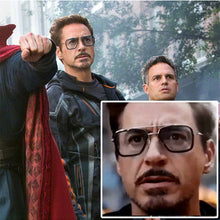 Load image into Gallery viewer, 2022  Polarized Tony Stark Sun Glasses Iron Man 3 Colorful Gradient Sunglasses square metal frame male sun glasses