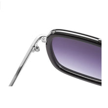 Load image into Gallery viewer, 2022  Polarized Tony Stark Sun Glasses Iron Man 3 Colorful Gradient Sunglasses square metal frame male sun glasses