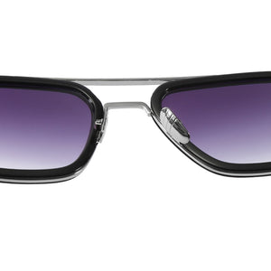 2022  Polarized Tony Stark Sun Glasses Iron Man 3 Colorful Gradient Sunglasses square metal frame male sun glasses