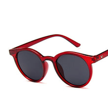 Load image into Gallery viewer, 2023 Red Blue Round Sunglasses Women Brand Designer Pink Yellow Sun Glasses Vintage Retro Shades