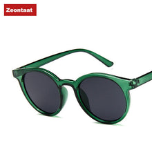 Load image into Gallery viewer, 2023 Red Blue Round Sunglasses Women Brand Designer Pink Yellow Sun Glasses Vintage Retro Shades