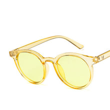 Load image into Gallery viewer, 2023 Red Blue Round Sunglasses Women Brand Designer Pink Yellow Sun Glasses Vintage Retro Shades