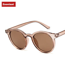 Load image into Gallery viewer, 2023 Red Blue Round Sunglasses Women Brand Designer Pink Yellow Sun Glasses Vintage Retro Shades