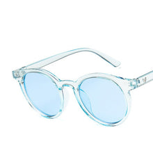 Load image into Gallery viewer, 2023 Red Blue Round Sunglasses Women Brand Designer Pink Yellow Sun Glasses Vintage Retro Shades