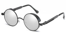 Carica l&#39;immagine nel visualizzatore di Gallery, 2023 Round Style Mirrored Les Sunglasses Women Steampunk Cool Spring Brand Design Sun Glasses Oculos De Sol