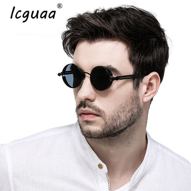 2023 Round Style Mirrored Les Sunglasses Women Steampunk Cool Spring Brand Design Sun Glasses Oculos De Sol