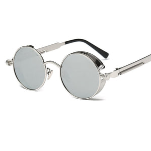 2023 Round Style Mirrored Les Sunglasses Women Steampunk Cool Spring Brand Design Sun Glasses Oculos De Sol