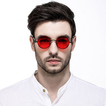 Carica l&#39;immagine nel visualizzatore di Gallery, 2023 Round Style Mirrored Les Sunglasses Women Steampunk Cool Spring Brand Design Sun Glasses Oculos De Sol