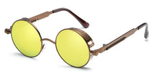 Carica l&#39;immagine nel visualizzatore di Gallery, 2023 Round Style Mirrored Les Sunglasses Women Steampunk Cool Spring Brand Design Sun Glasses Oculos De Sol