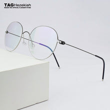 Load image into Gallery viewer, 2023 Round Titanium Glasses Frame Men Eyeglasses Women Optical Prescription Brand Eyewear Ultralight Myopia spectacle frames
